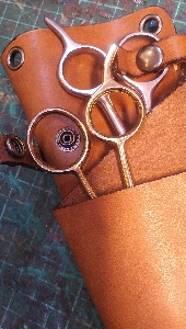 professional hair stylist gear pouch