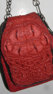 crocodile head wallet