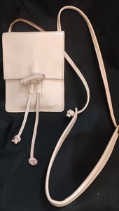 cool cowhide phone pouch